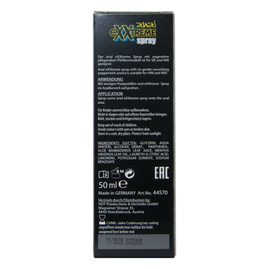 HOT - SPRAY ANALE EXTREME 50 ML
